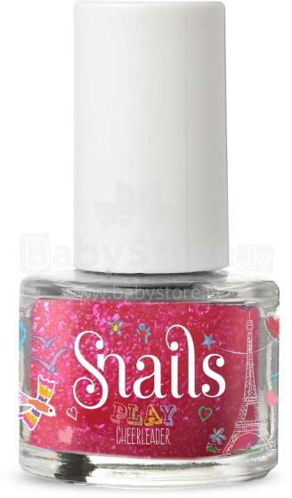 Snails Play Cheerleader  Art.7315 Netoksiska bērnu nagu laka uz ūdens bāzes , 7 ml