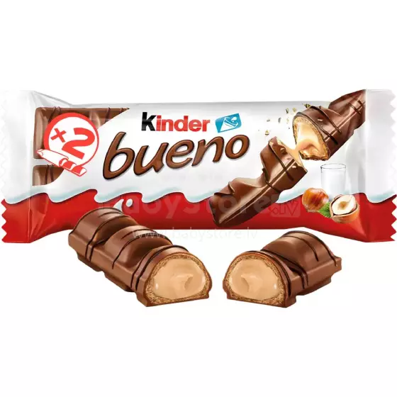 Kinder Bueno  Art.109698 Палочка шоколадных конфет , 43 г