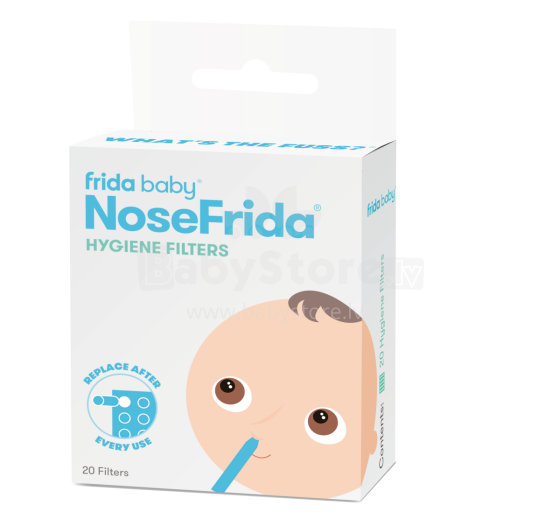 NoseFrida® Art.508272 Сменные фильтры для аспиратора 20шт.