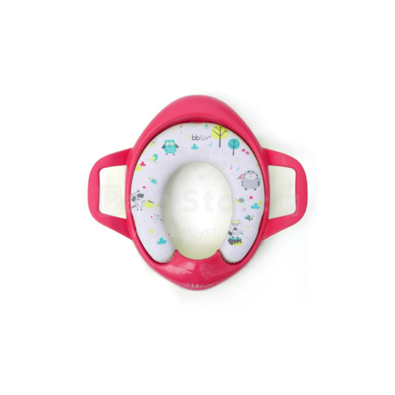 Bbluv Toilet Trainer  Art.B0112-P Pink Poda vāka mazinātājs, tualetes sēdeklītis, mīkstais