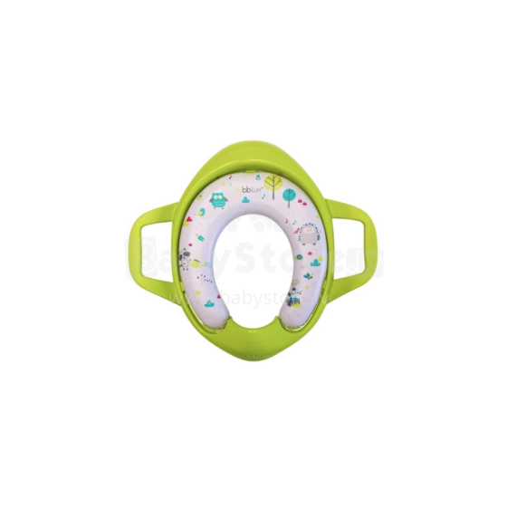 Bbluv Toilet Trainer  Art.B0112-L Lime Сидение/Накладка для унитаза, мягкая, с ручками