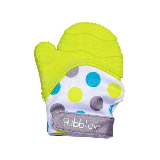 Bbuv Teething Mitten Art.B0150-L Lime  Прорезыватель для зубов с 3 месяцев