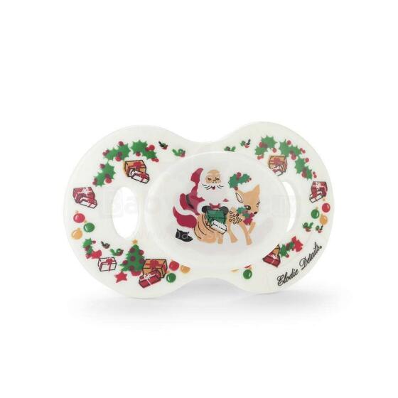 Elodie Details Pacifier Art.103053 Oh Deer Santa Пустышка силиконовая c 3 месяцев