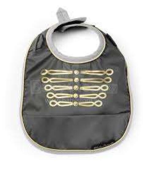 Elodie Details Baby Bib Art.103425 Golden Grey  Lacīte / priekšautiņš