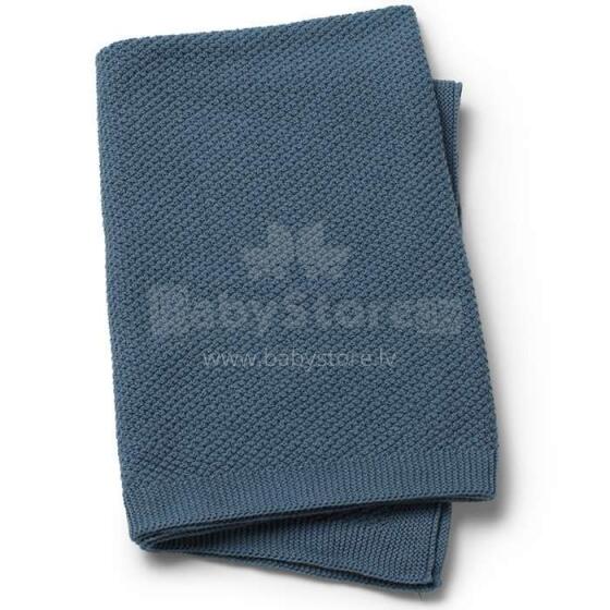Elodie Details Organic  Blanket Art.103740 Tender Blue  Детский плед