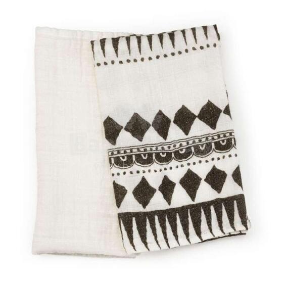 Elodie Details Bamboo Muslin Blanket  Art.103315 Graphic Devotion Bērnu plediņš no bambusa