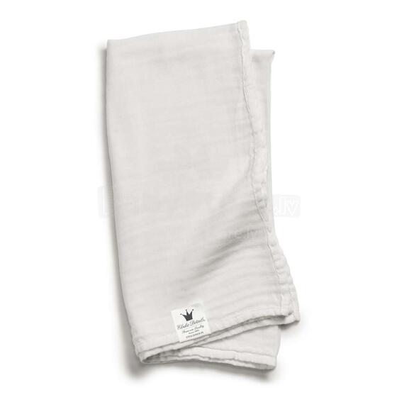 Elodie Details Bamboo Muslin Blanket  Art.103211 Vanilla White Bērnu plediņš no bambusa