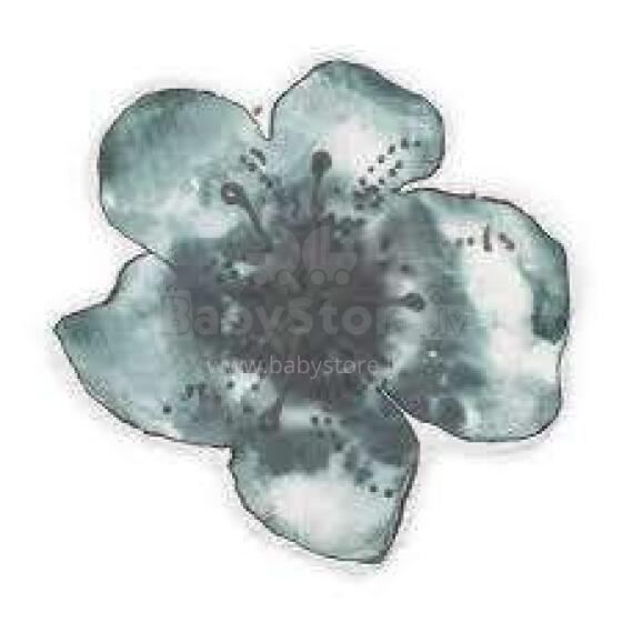 Elodie Details Bamboo Muslin Blanket Art.103218  Embedding Bloom Petrol