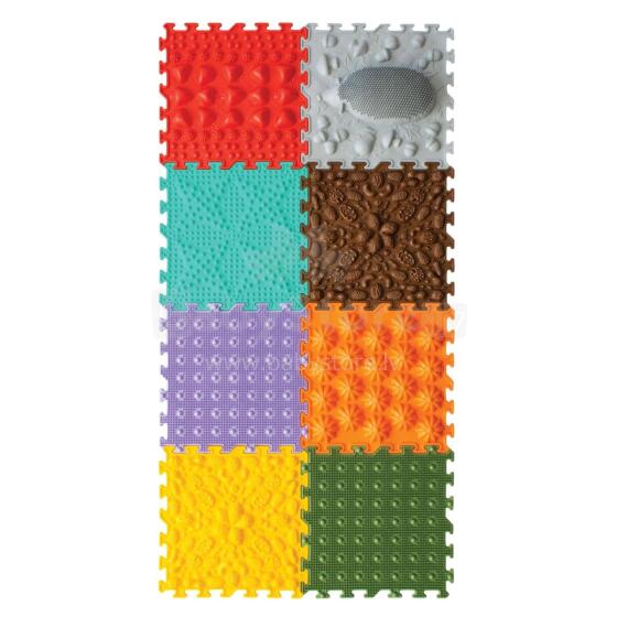 Orto Nature Orthopedic Mat Sets Hengehog Here Art.OTN-S-HGH Многофункциональный напольный коврик из 8 частей