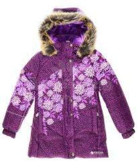 Lenne '17 Lucy 16364/3620 Bērnu siltā ziemas termo jaciņa-mētelis (Izmēri 128-152 cm)