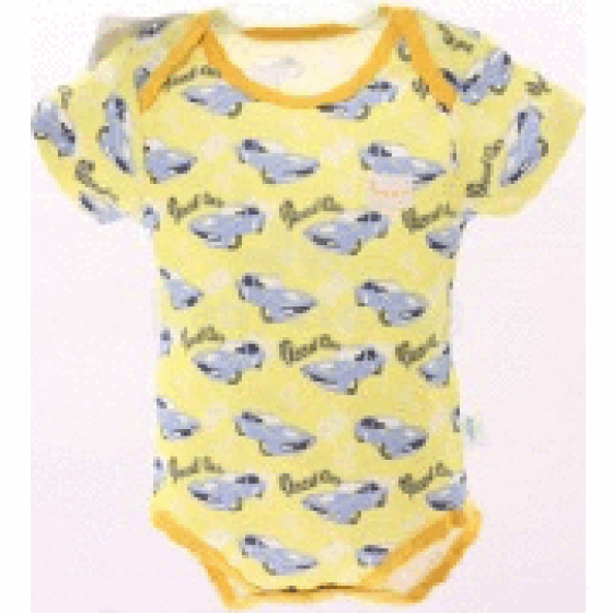 ToffeeKids Art.458536 Детские Бодики с коротким рукавом из чистого хлопка