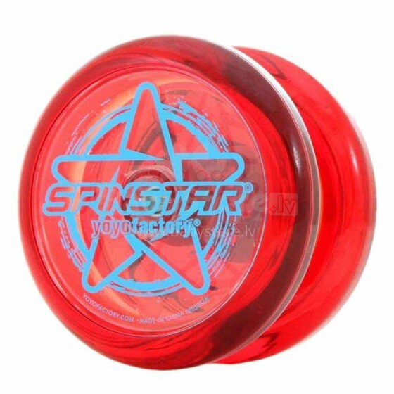 „Yoyofactory Spinstar Art.YO444“ raudonas žaislas jo-jo pradedantiesiems