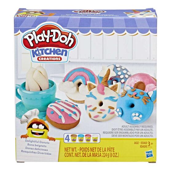 Hasbro PlayDoh  Art.E3344  Набор пластилина Пончики