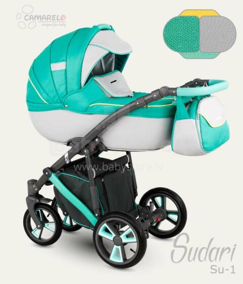 Camarelo Sudari Art.SU-1  Детская универсальная модульная коляска 3 в 1