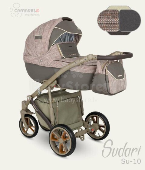 Camarelo Sudari Art.SU-10  Детская универсальная модульная коляска 3 в 1
