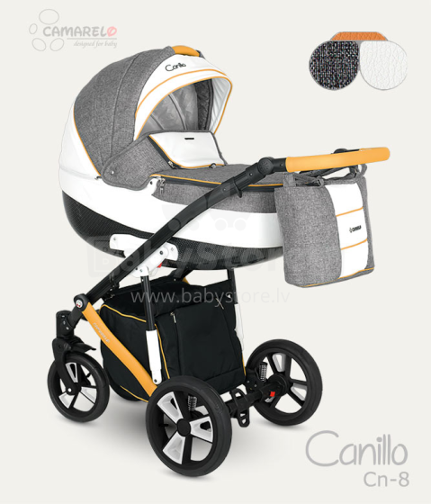 Camarelo Canillo Art.CN-8  Детская универсальная модульная коляска 3 в 1
