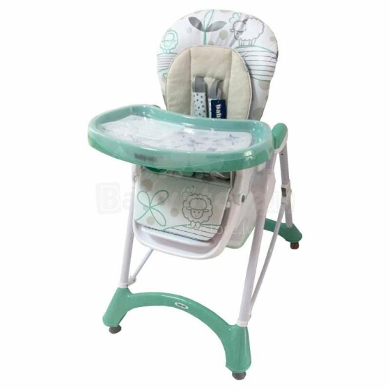 Babymix Art.UR-YQ-198 Mint Bērnu barošanas krēsls
