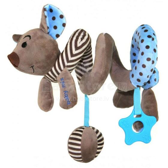 BabyMix Mouse Art.43478 Игрушечная спираль для колясок, кроваток и автокресел