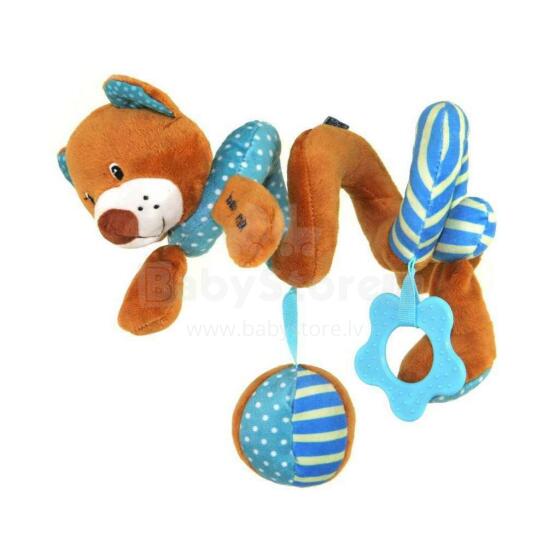 BabyMix Bear Art.43476 Игрушечная спираль для колясок/ кроваток/ автокресел