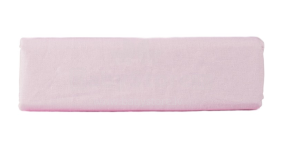 Ankras Cotton Art.PRZ000075 Light Pink  простынь на резиночке 140x70cм