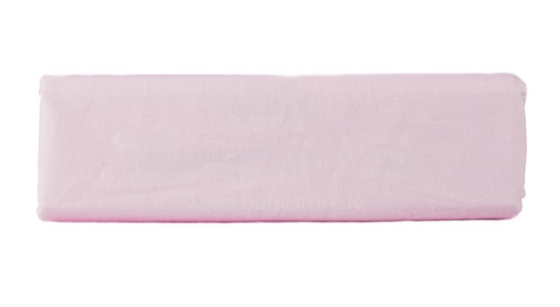 Ankras Cotton Art.PRZ000075 Light Pink  palags ar gumiju 140x70cm