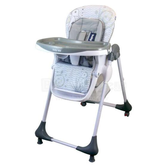Babymix Art.UR-YQ188 Dark Grey Стульчик для кормления
