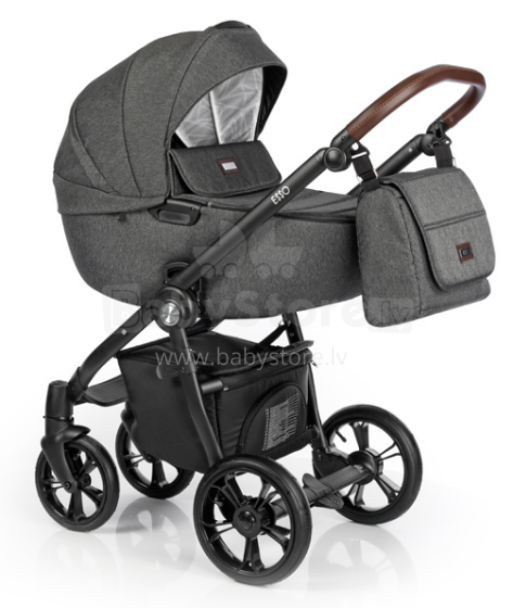 Roan (Роан) Esso Art.111012 Carbon  Universālie rati 2in1
