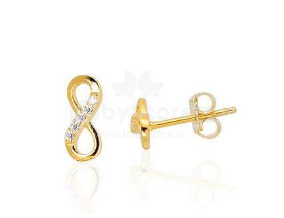 Silver Jewellery Kids Art.2202989/1 Серебряные серьги-гвоздики с покрытием