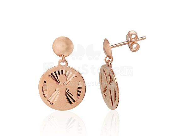 Gold Jewellery Kids Art.1201489 Золотые серьги-гвоздики Ангелы