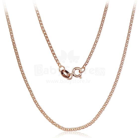 Gold Jewellery Kids Art.1400031 Zelta ķēdīte Dubultais rombs