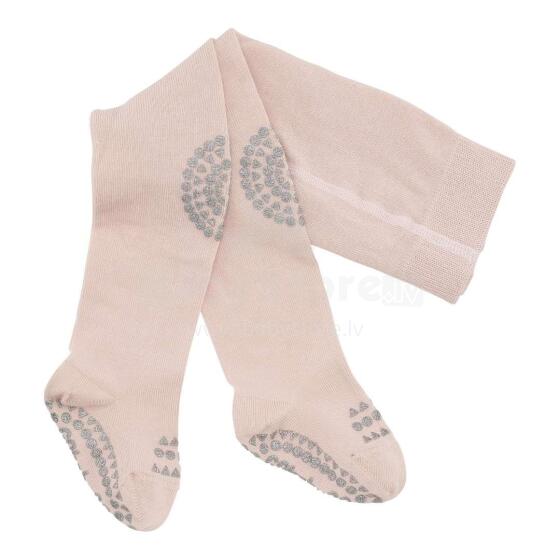 Gobabygo Crawling Tights Art.111311 Pink Glitter   Детские колготочки с АБС (нескользащие)