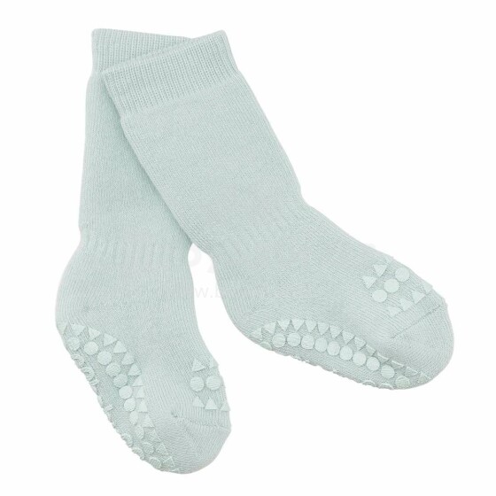 Gobabygo Non-slip Socks Art.111322 Mint Green Bērnu zeķītes ar ABS  (neslīpas)