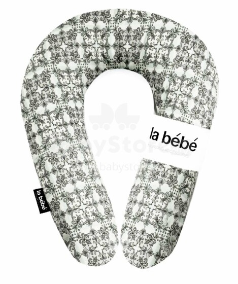 La Bebe™ Snug Nursing Maternity Pillow Art.111349 Ornament Подковка для сна, кормления малыша 20x70cm