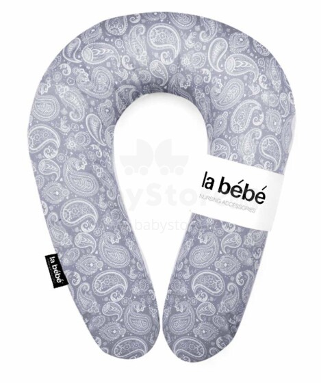 La Bebe™ Snug Cotton Nursing Maternity Pillow Art.111350 Eastern Mood, 20x70 cm