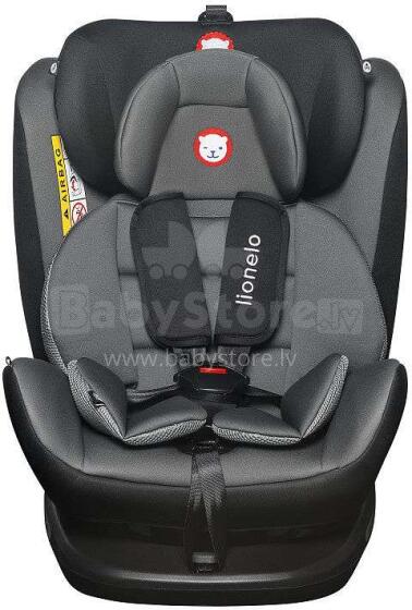 Lionelo Bastiaan  Isofix Art.111360 Grey /Black  Детское автокресло 0-36 кг