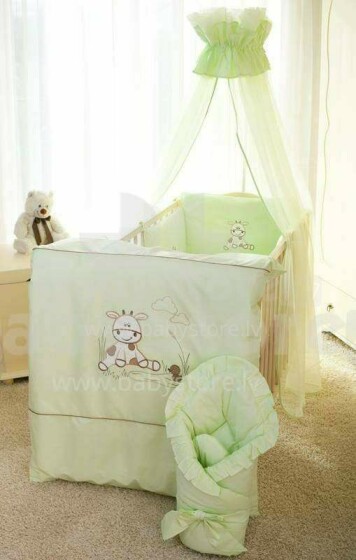 MimiNu Art.38953 Тюлевый балдахин для детской кроватки с москитной сеткой 400х170 см