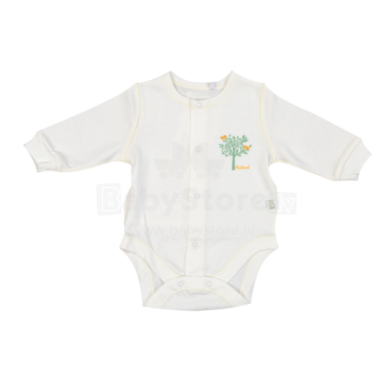 Bembi Eco Art.BD76-200   Бодик с длинным рукавом, 100% хлопок