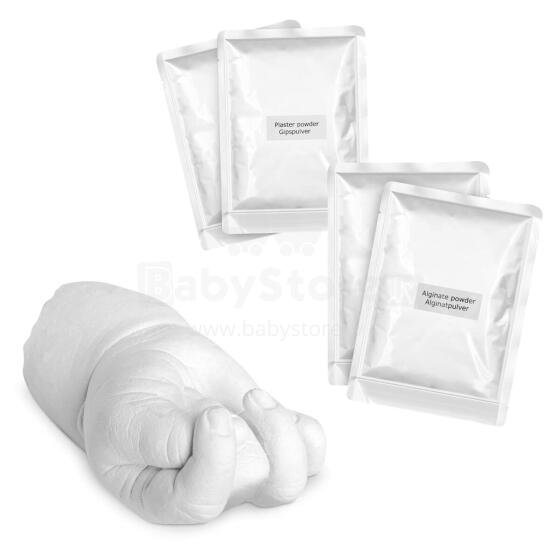 Navaris 3D Cast Set Plaster Feet Hands Art.112183 komplekts mazuļa rociņu nospieduma izveidošanai
