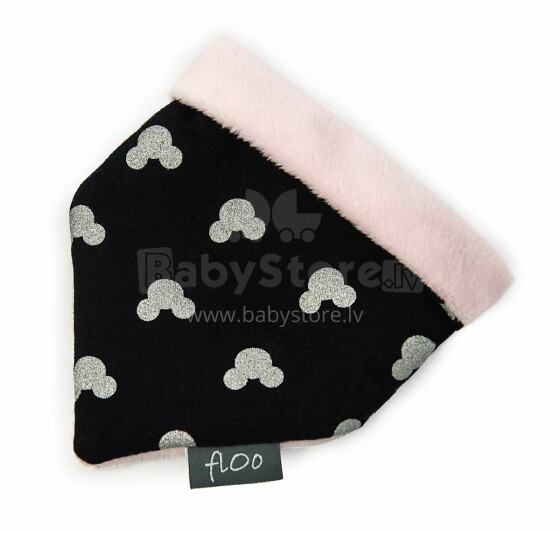 Flooforbaby Baby Scarf Art.112297 Miki Pink Шарфик-бандана Minky (100% хлопок)