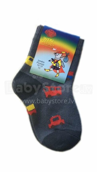 Weri Spezials Art.1001 Laste puuvillased sokkid
