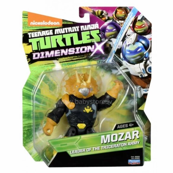 TMNT Dimension X līderis Mozar Triceratona armijā, Art 90600