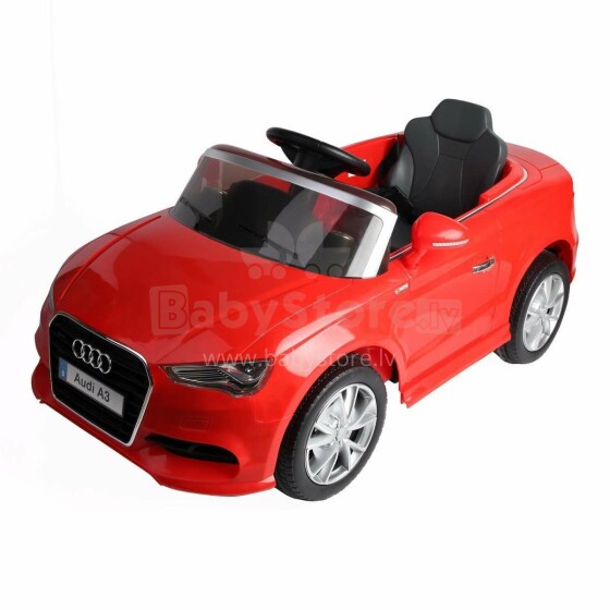 „Audi Design“ „Audi A3“ prekės ženklas HT-99852 Raudonas automobilis su akumuliatoriumi
