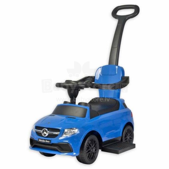 Aga Design Mercedes Benz Art.3288 Blue Bērnu stumjamā mašīna ar rokturi