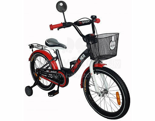 Schumacher Kid Smart Black-Red   Детский велосипед c надувными колёсами 16