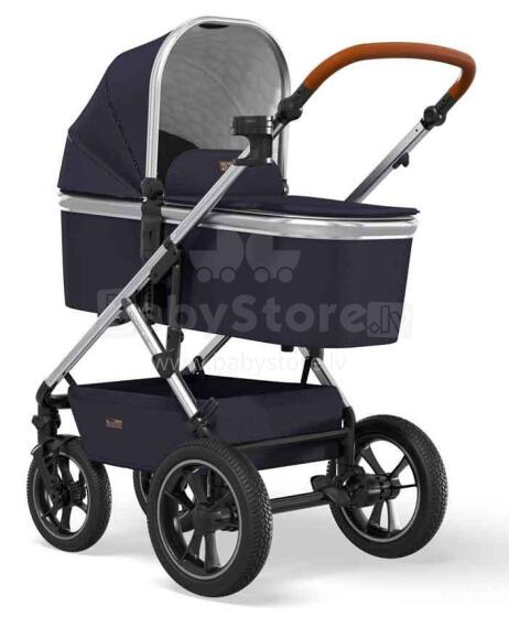 Moon'21 Nuova Air Art.63.960.550-303 Navy  Детская коляска с люлькой