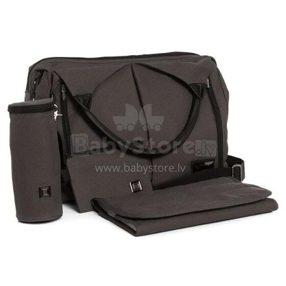 Moon'20 Messenger Bag Trend Art.68.010.042-202 Anthracite  практичная сумка для коляски