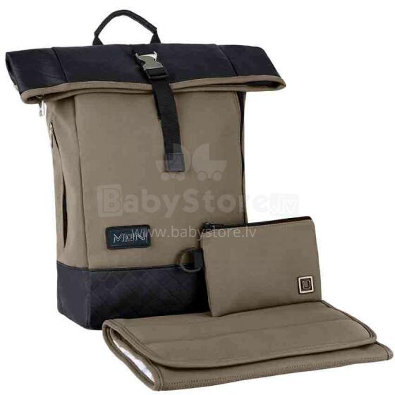 Moon'22 Backpack  Art.68.310.030-400 Mud практичная сумка для коляски
