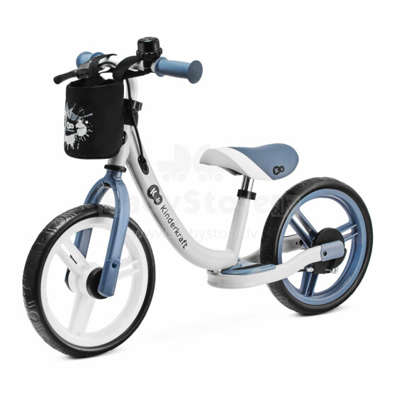 KinderKraft Space Art.KRSPAC00BLU0000 Sapphire Blue  Детский велосипед - бегунок с металлической рамой