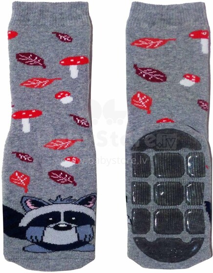 Weri Spezials Art.2010-16 Baby Socks Non Slips Laste sokkid ABS'iga, mittelibisevad