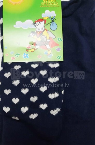 Weri Spezials Art.112917 Kids cotton tights 56-160 sizes